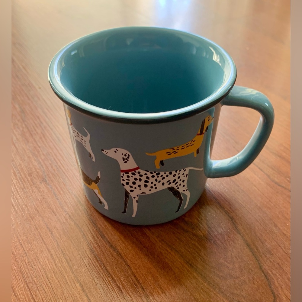 NOWDESIGNS Home Dining Coffee Mug “DOG THEME” Blue